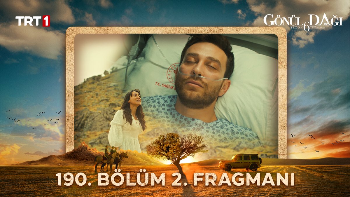 “Ne ayrılık ne ölüm… Ayıramaz bizi." 190. bölüm 2. fragmanı sizlerle! Gönül Dağı yeni bölümüyle cumartesi 20.00’de TRT 1’de! TRT 1