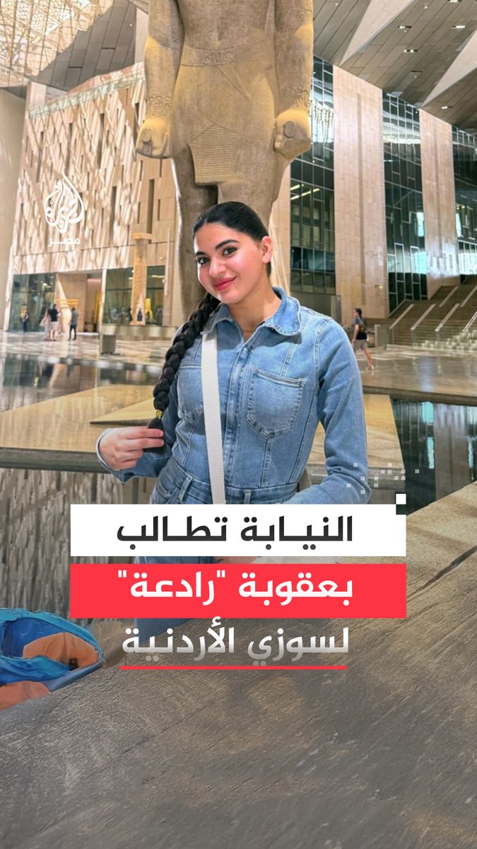 النيابة العامة تنشر مرافعتها في قضية التيكتوكر #سوزي_الأردنية.. وتطالب بأن تكون العقوبة المُوقعة عليها للـ"ردع العام"