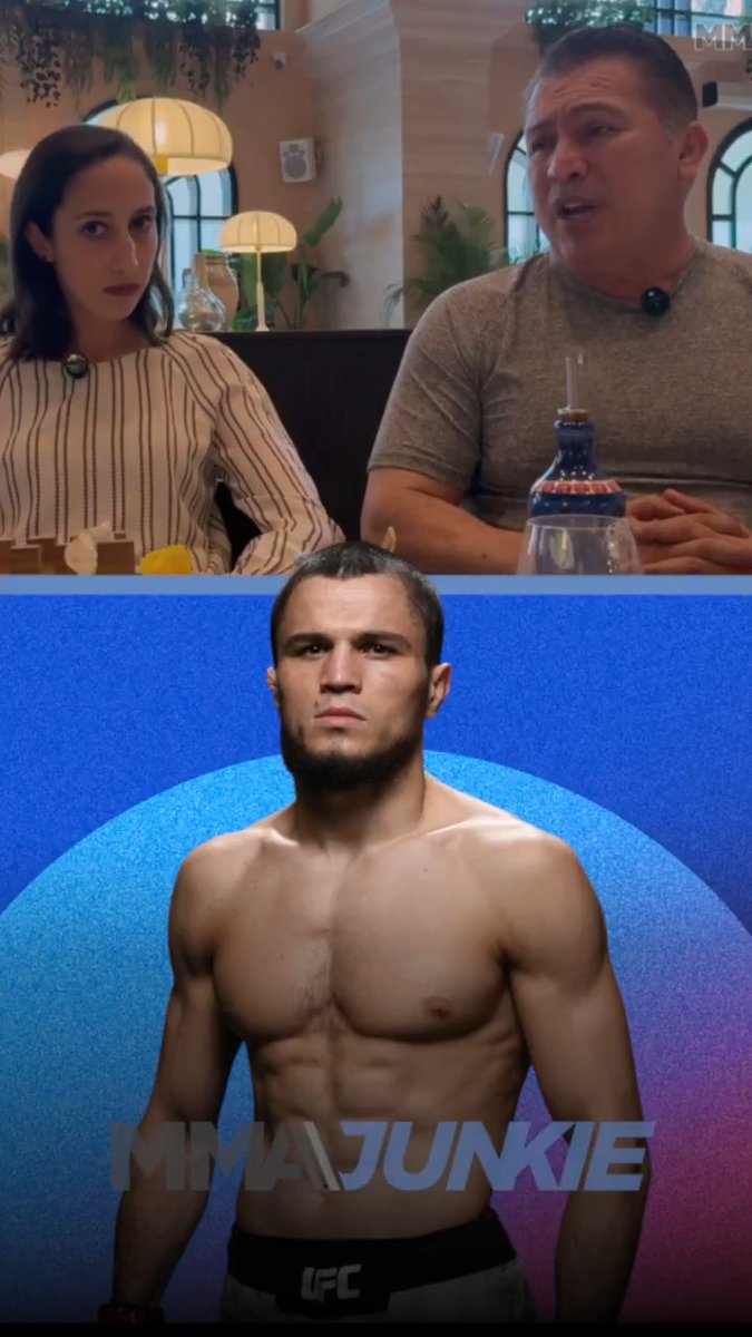 Coach Javier Mendez says Umar Nurmagomedov carries "extreme pressure" to rebound from his first loss at #UFC321. 🦅 (via Farah Hannoun)