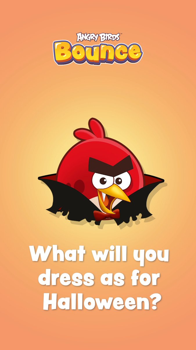 trick or tweet! angry birds bounce is celebrating halloween in style! Join the costume party now: