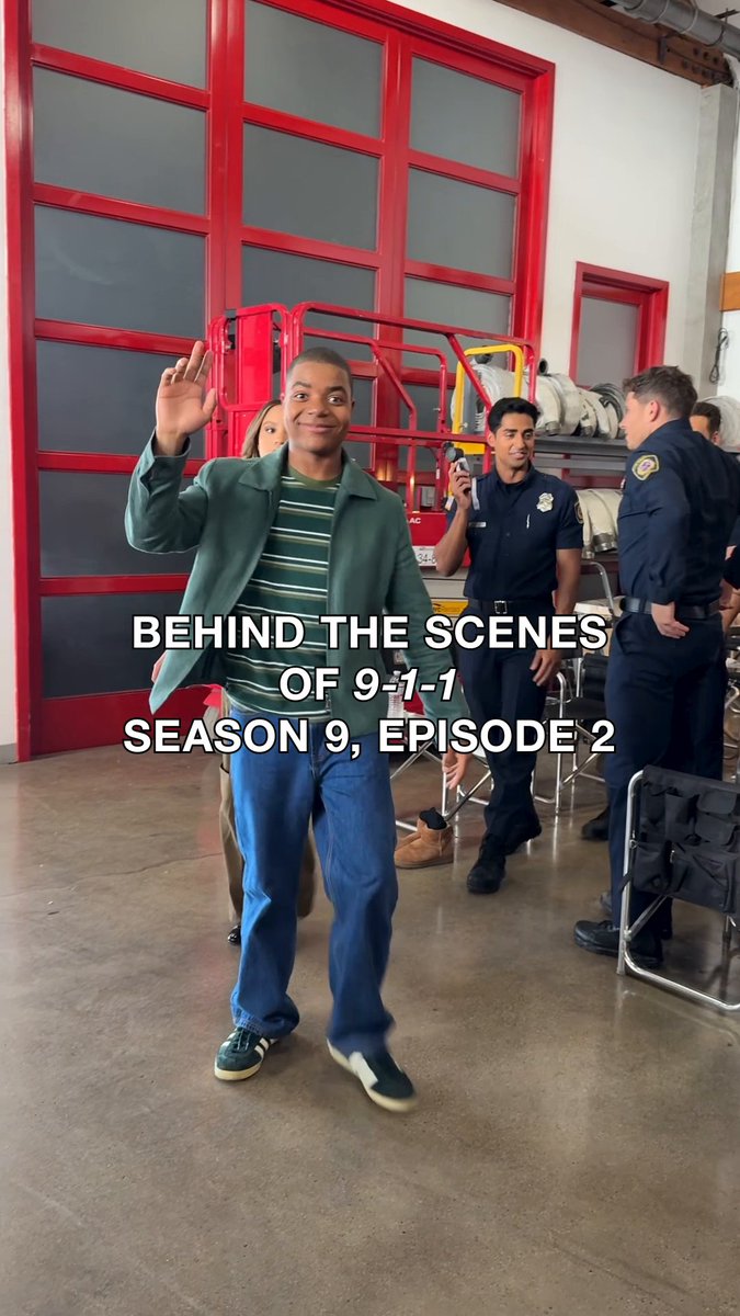 Peek behind the scenes of Episode 2 #911onABC 🎬