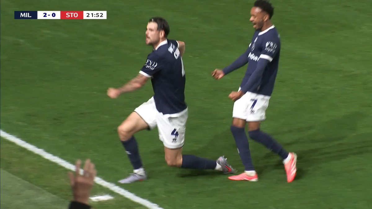 A first Millwall goal for Tristan Crama! 🔥