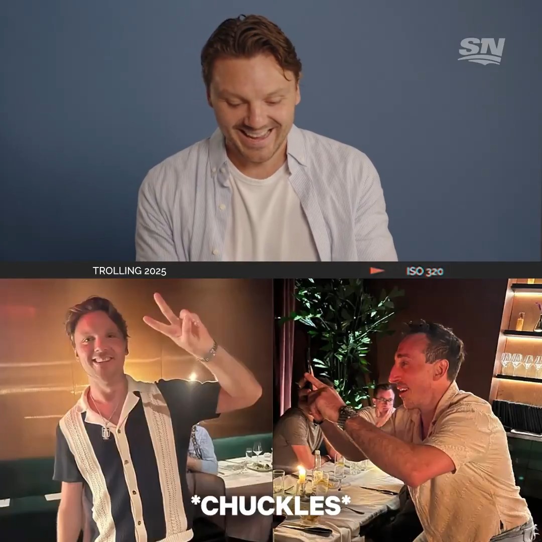 "Thanks, Boston Bruins" 🤭 Sam Reinhart reflects on Brad Marchand’s social media antics after winning the Stanley Cup together and what it means to have him as a teammate on the Florida Panthers. 🎞️ Full Video: