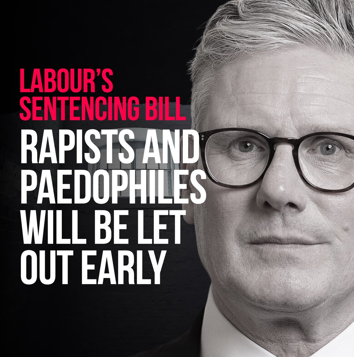 Labour have just voted to allow rapists, stalkers, child groomers, and paedophiles to have their prison time cut. The Conservatives put forward a plan to stop it. Labour shamefully voted against it. They are taking a chance with public safety. We will all pay the price.