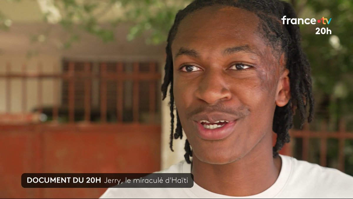 🔴🇭🇹 DOCUMENT EXCEPTIONNEL #JT20h : l’histoire incroyable de Jerry, 19 ans, miraculé du tremblement de terre en Haïti en 2010 et adopté par une famille française.