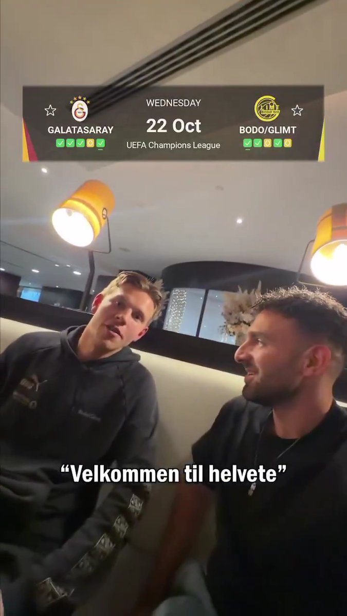 Bodø/Glimt oyuncusu Jens Petter: “Cehenneme hoş geldin”