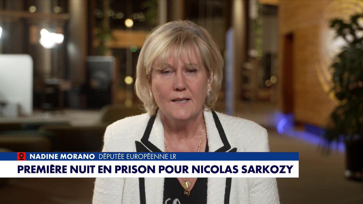 Nadine Morano : «Je ressens de la honte pour mon pays. Mes collègues des autres pays des Etats membres au Parlement européen sont aussi interloqués et scandalisés au regard du jugement qui a été prononcé.»
