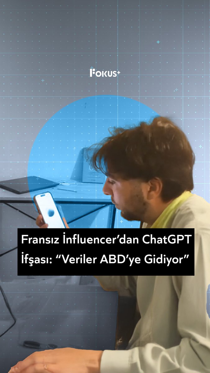 ➕ Bir Fransız içerik üreticisi, ChatGPT ile yaptığı deneyde yapay zekânın kullanıcıları kameradan izliyor olması ihtimalini gözler önüne serdi. ▪️ Deneyde verilerin ABD’ye aktarıldığı cevabını alan içerik üretici, aynı zamanda yapay zekânın, kullanıcının şapka takıp takmadığını da doğru bildiğini gösterdi.