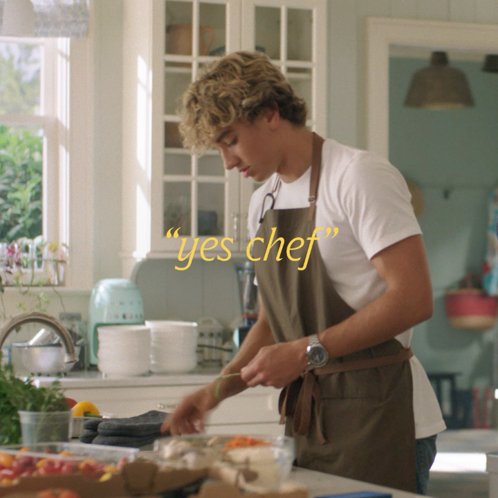 Compliments to the chef. The Summer I Turned Pretty