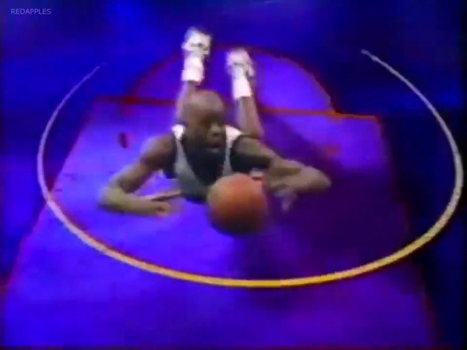 (1995) One of the greatest triple-headers in NBA on NBC history. GM1: Reggie Miller 8 PTS in 9 SECS GM2: 6th seed Rockets eliminate the Jazz GM3: Nick Anderson steals the ball from Jordan JURASSIC PARK made its TV debut after the triple-header