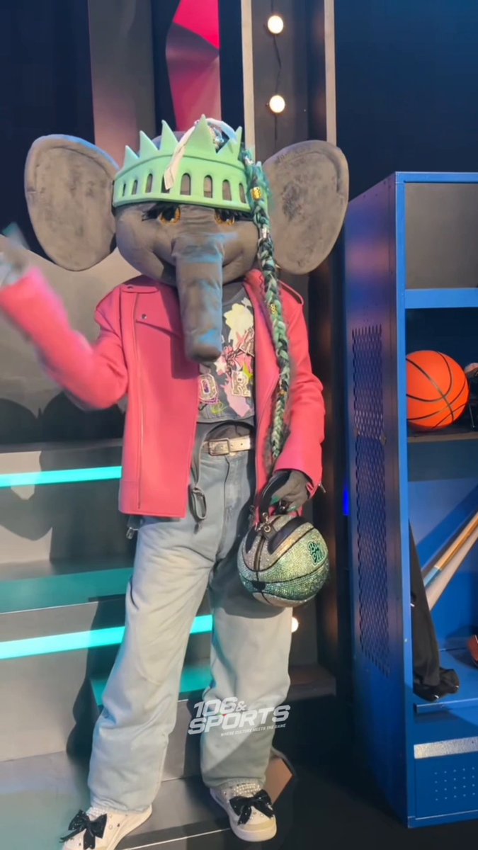Sound the alarms, ‘cause Big Ellie is makin’ her #106AndSports debut! 🐘💅🏾 @bigellieliberty’s bringing that mascot magic, main-character energy, and a whole lotta personality to the set. Tune in tomorrow at 10/9c on BET. It’s about to be a show. 🏀🔥