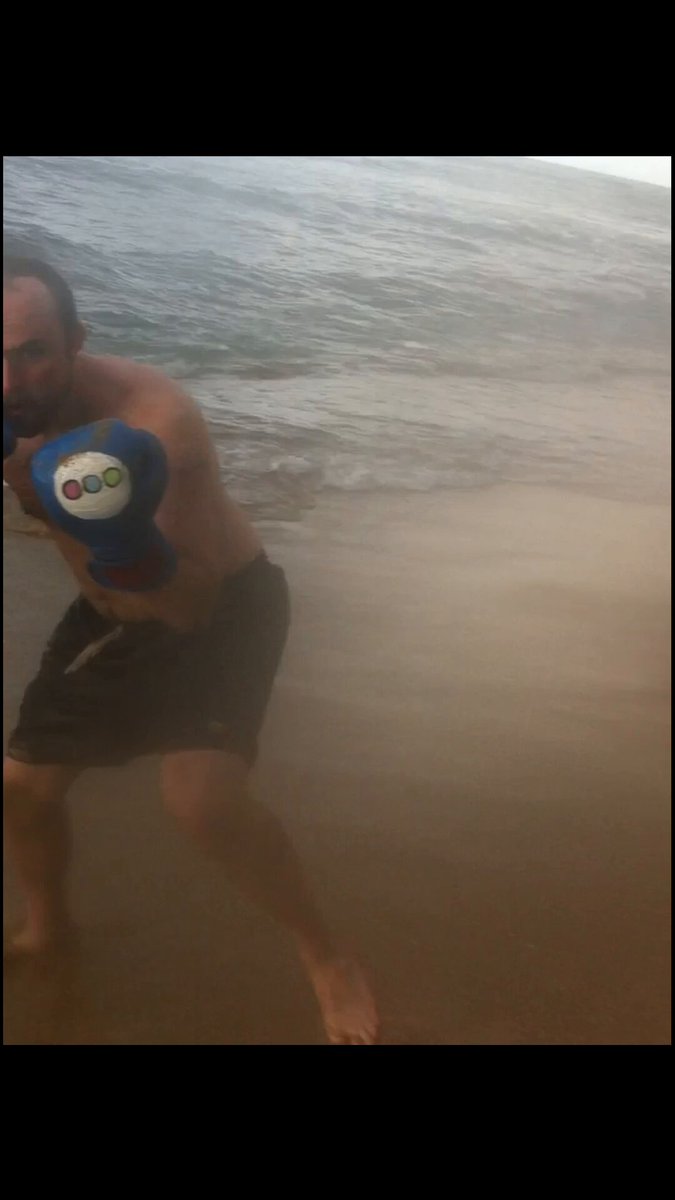 by the way i never stopped training