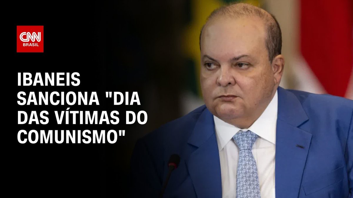Ibanes sanciona "Dia das vítimas do comunismo"; assista #CNNARENA