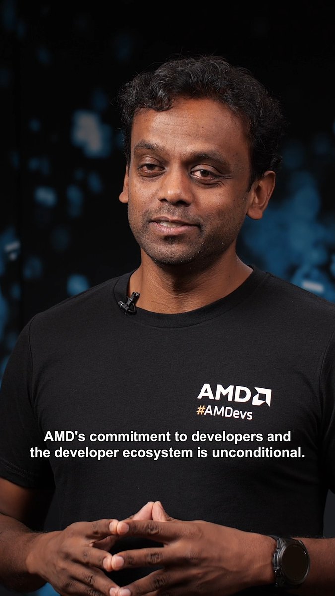 Innovation starts with developers. Anush Elangovan shares how AMD is helping them push the boundaries of what’s possible.