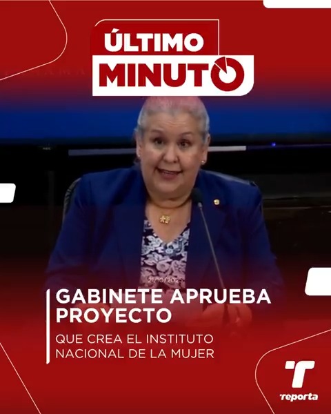 El Consejo de Gabinete aprobó este martes 21 de octubre el proyecto de Ley 34 -25 que elimina el Ministerio de la Mujer y lo convierte en el Instituto Nacional de la Mujer (Inamu), que se encargará de coordinar y efectuar la política nacional dirigida a la promoción, protección y defensa de los derechos humanos de las mujeres. El proyecto de Ley deroga la Ley 375 del 29 de diciembre de 2023 que crea el Ministerio de la Mujer. La ministra de Desarrollo Social, Beatriz Carles, explicó que la propuesta busca una estructura más eficiente, técnica articulada que permita consolidar la rectoría de las políticas públicas dirigidas a las mujeres. Carles también mencionó que se mantienen los recursos asignados al Ministerio de la Mujer “a través del Instituto la búsqueda es de una mejor gestión, más eficiencia, evitar duplicidad, más alcance, ejecución de programas con las demás instituciones”. Se mantienen los albergues, centros de atención integral a nivel nacional, atención en materia de psicología y trabajo social, así como las líneas de denuncia y aplicativo móvil. El presidente de la República, José Raúl Mulino, anunció en enero de este año la reorganización de varias instituciones, entre estas el Ministerio de la Mujer.