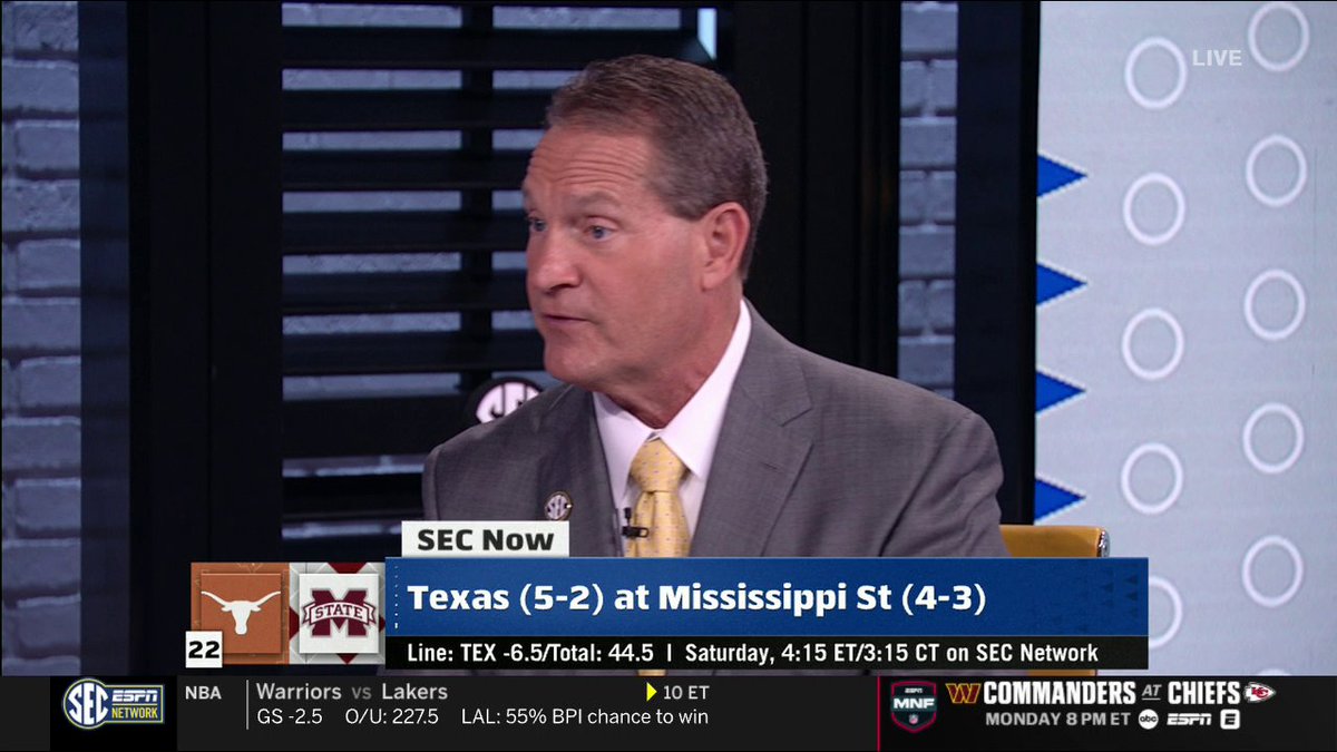 "Everybody better have their head on a swivel because Mississippi State is legit." Gene Chizik with high praise for Mississippi State Football 🐶