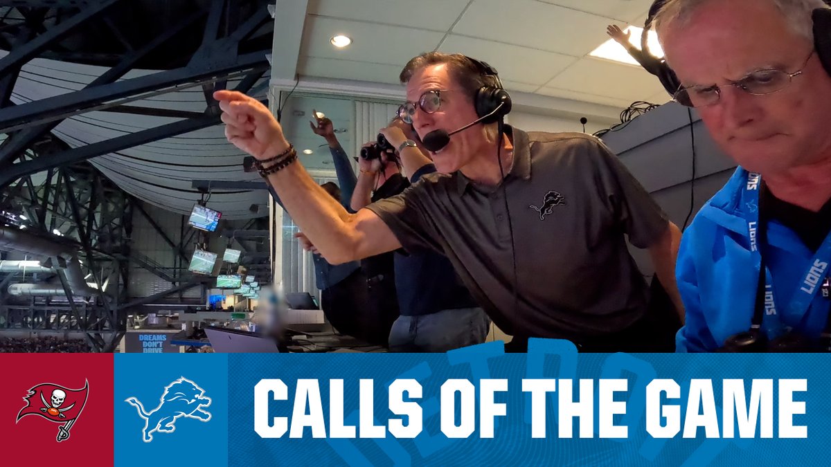 "You got no shot at catching that man!" Check out Week 7 Calls of the Game with Dan Miller, Lomas Brown Jr. and Teej. 🎙️