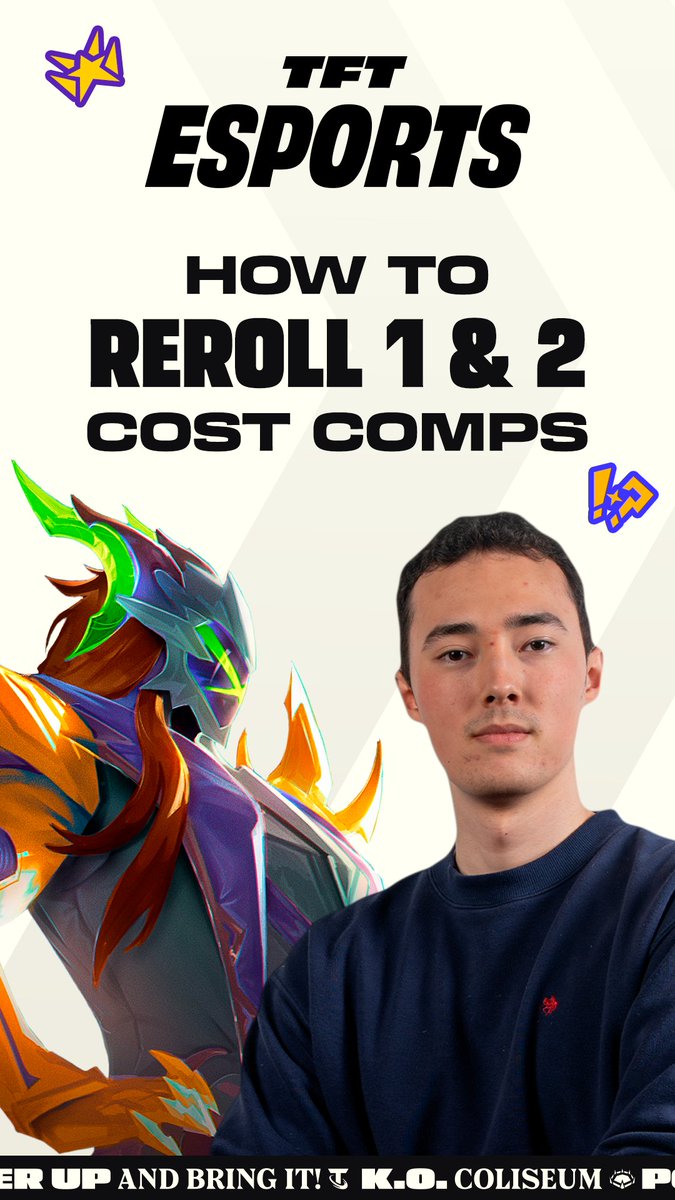 Ever wondered how proplayers make reroll comps look so easy? 👀 Wasianiverson breaks down his secrets to mastering 1 and 2-cost comps from econ to positioning and 3-starring like a beast!
