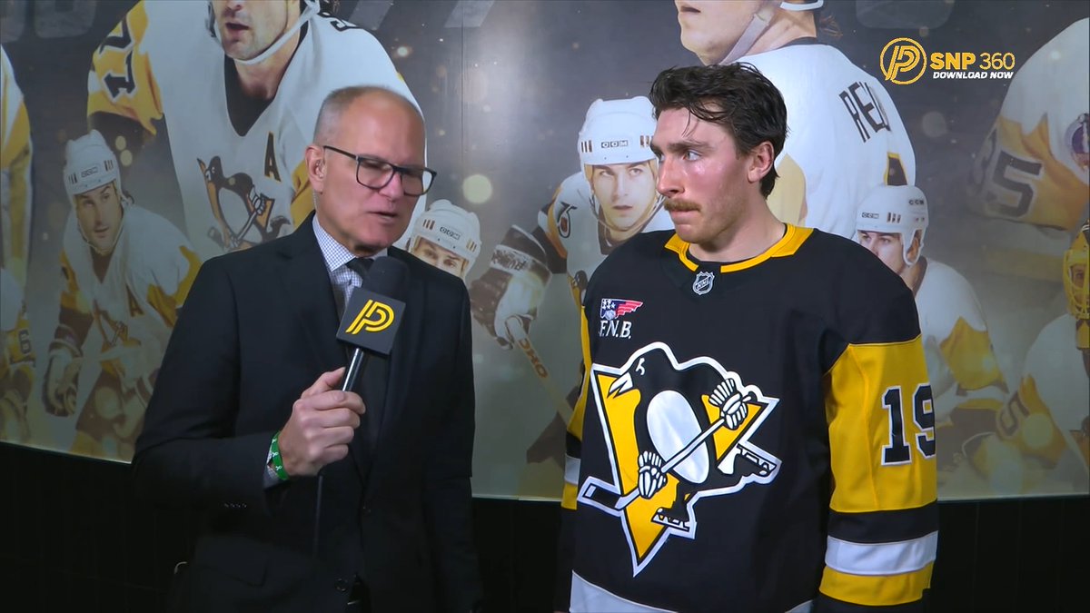 Connor Dewar stayed hot tonight... thanks to the stache? 👨 "It's working well." 🤣 Dan Potash