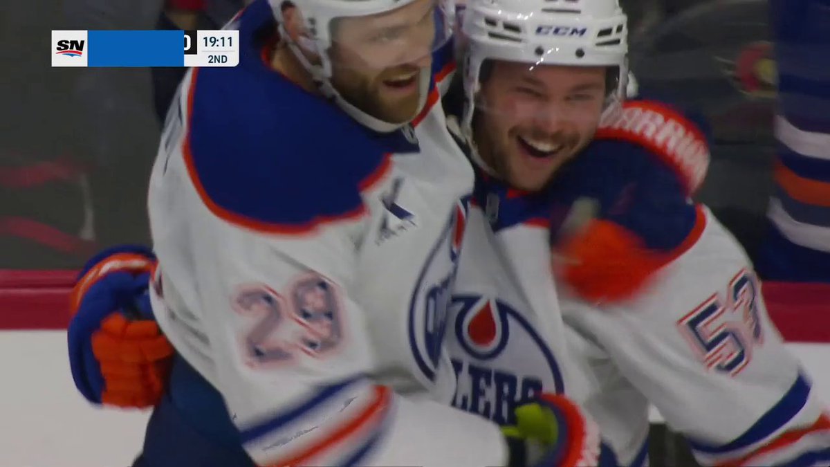 That's one he'll remember forever! 🚨 Isaac Howard has his first NHL goal!