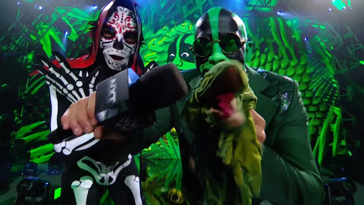 Lo escucharon bien, será Mr. Iguana &amp; La Parka vs. Je’Von Evans &amp; Leon Slater en Halloween Havoc 🔥 Lucha Libre AAA Worldwide