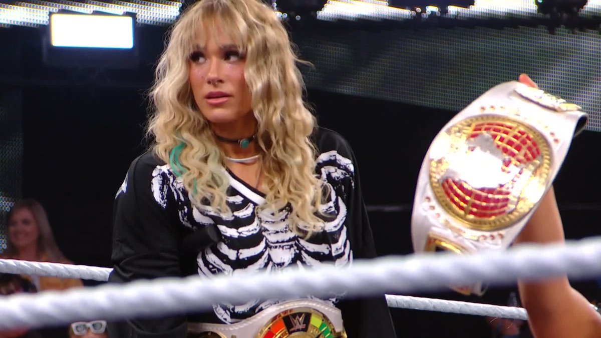 This changes EVERYTHING! 😱 With Sol Ruca not medically cleared, ZARIA will defend the Women's North American Championship against blakey ♡ on her behalf at Halloween Havoc...