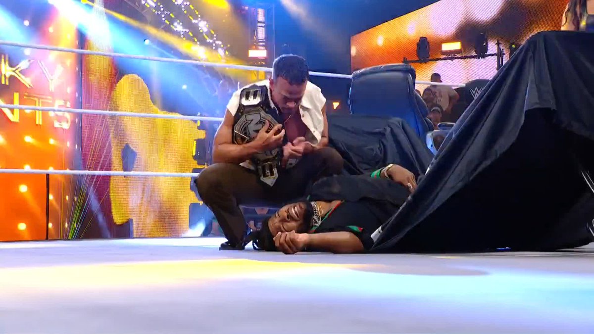 Speechless. Ricky Saints just a flipped a switch and brought out a side we haven't seen before! 😲 Ricky Saints Trick Williams