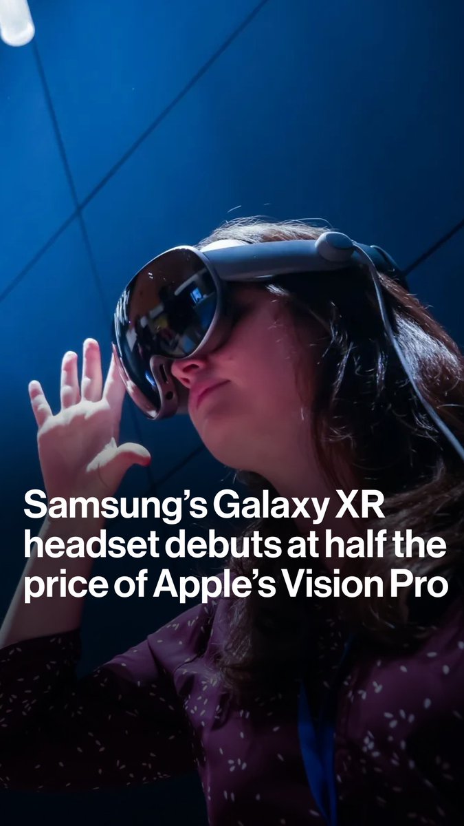 The Galaxy XR, a mixed-reality headset developed by Samsung and Google, has hit the market for about half the price of Apple’s $3,499 Vision Pro. Samantha Murphy Kelly got to test it out