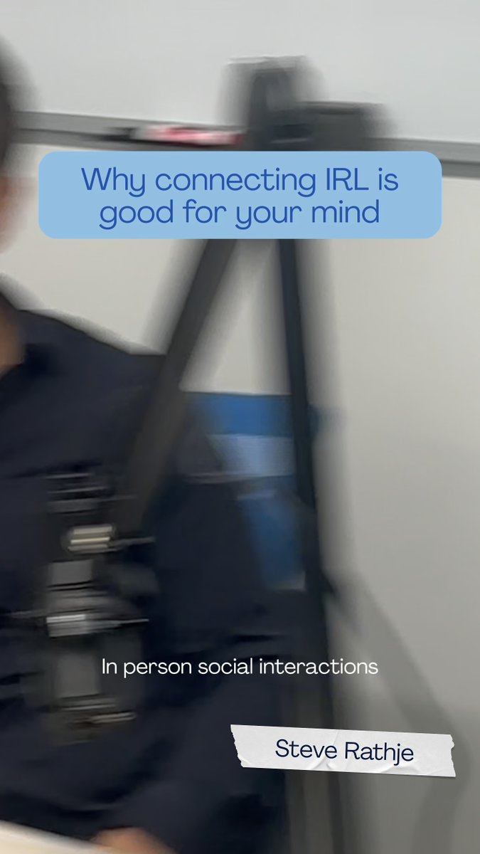 Steve Rathje, researcher at NYU on why connecting in person is good for your mind.