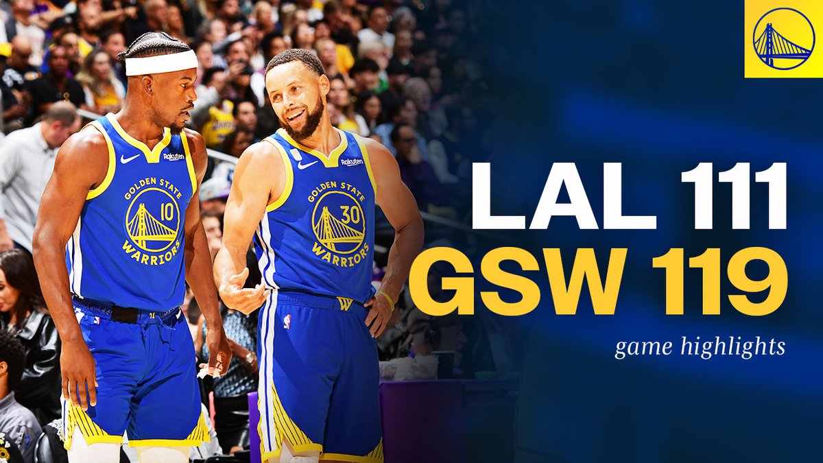 Steph &amp; Jimmy highlights? ROLL THE TAPE 📽️