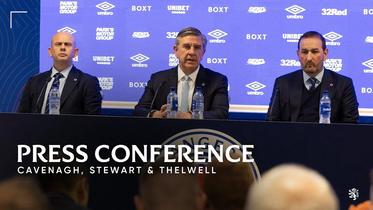 🎙️ Chairman Andrew Cavenagh, Chief Executive Patrick Stewart, and Sporting Director Kevin Thelwell spoke to the media after the announcement of Danny Röhl as Head Coach.