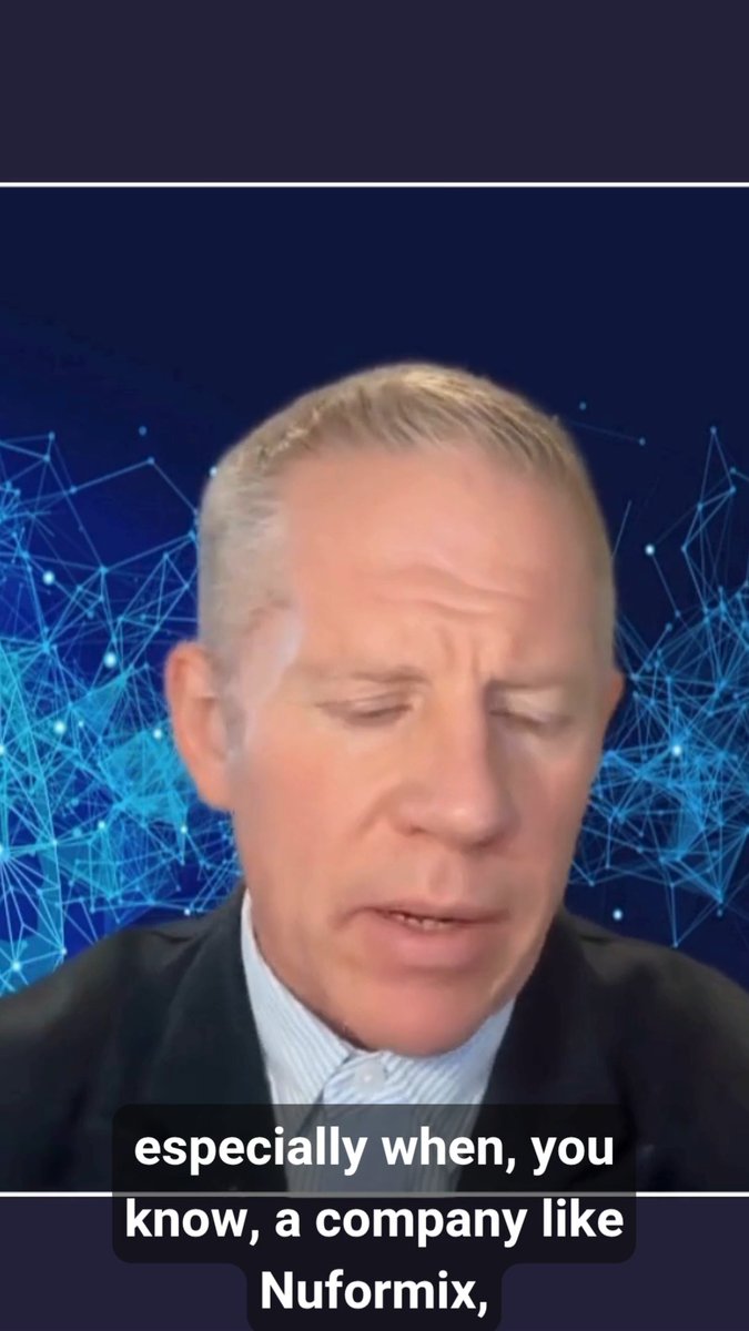 🎬 Dr. Dan Gooding, Co-founder and Executive Director at Nuformix plc reveals what the Company is hoping to release to the market next. Watch here ▶️ #NFX #Biotech #Oncology #Fibrosis