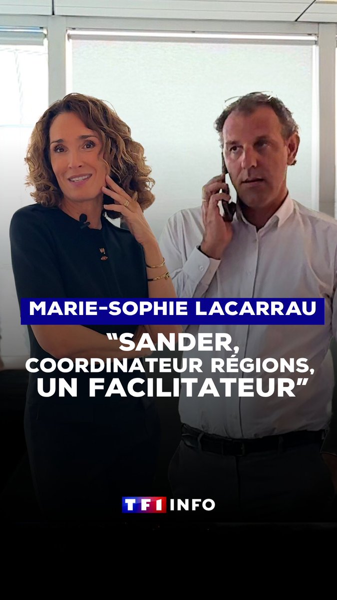 ⏺️ Ils travaillent à la télé mais on ne les y voit pas forcément... 🗣️ "C'est un facilitateur ! Il fait le lien entre #LE13H et notre réseau de correspondants" 👇 Marie-Sophie Lacarrau présente S. RANG des ADRETS, coordinateur des régions pour les JT de TF1