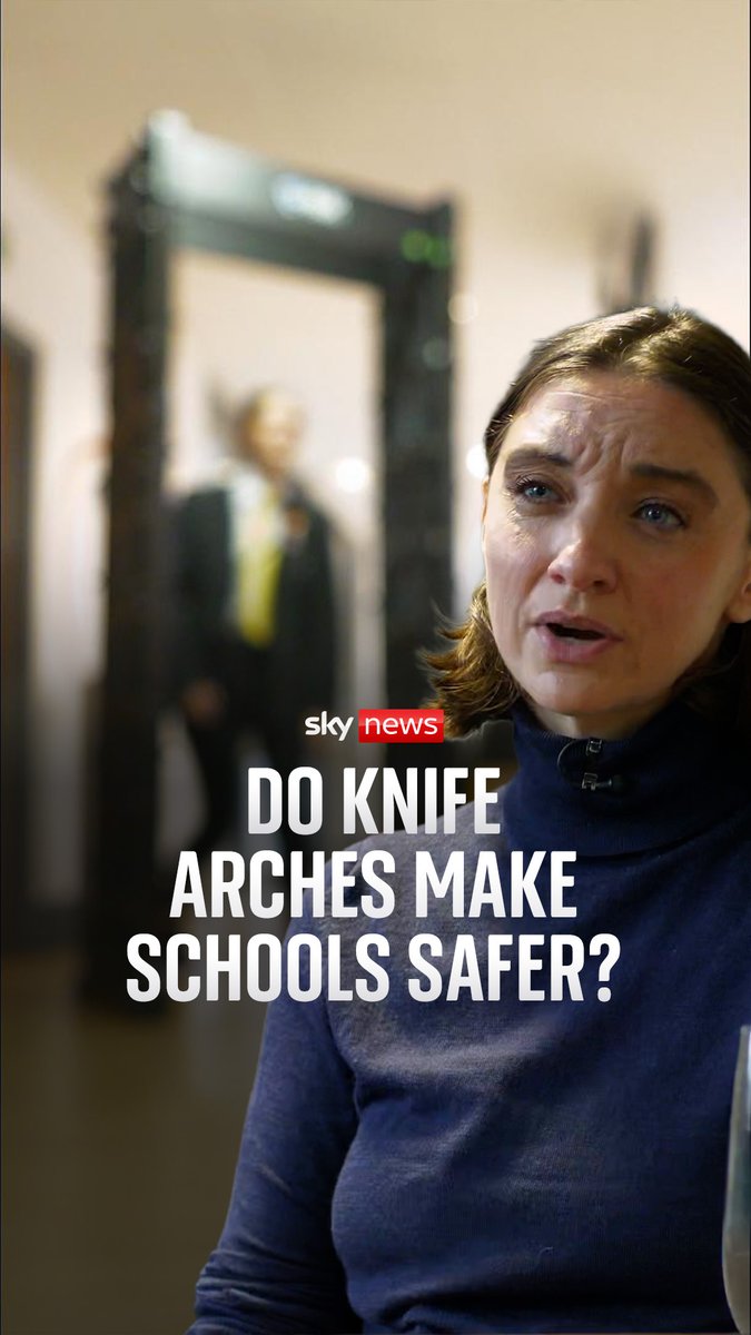 Murdered teenager Harvey Willgoose's parents are campaigning for knife arches to be installed in "all secondary schools and colleges". As Harvey's killer is sentenced, Sky's Katerina Vittozzi asks students at a school that has installed the arches if they think it's made a difference.