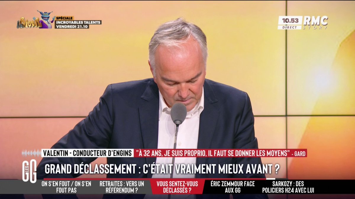📉 C’était vraiment mieux avant ? 📞 Valentin, 32 ans : "La nouvelle génération veut moins bosser et gagner 3.000 balles. Il faut faire des sacrifices. Moi, je ne vois pas ma femme tous les jours, je suis en déplacement. Mais on est propriétaires." #GGRMC