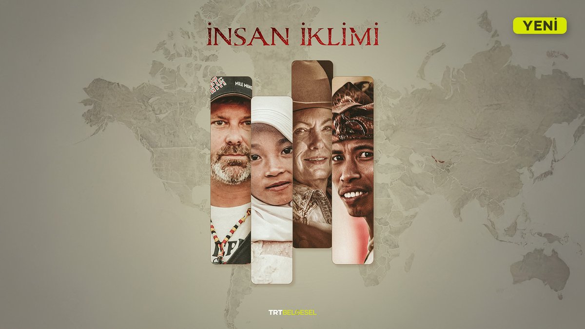 Dünyanın ortak bir iklimi var: İnsan 🌍 Farklı coğrafyalarda farklı insanlar varoluş mücadelesi verirken, hikâyeleri hayata nasıl yansıyor? “İnsan İklimi”, yeni bölümleriyle TRT Belgesel’de!