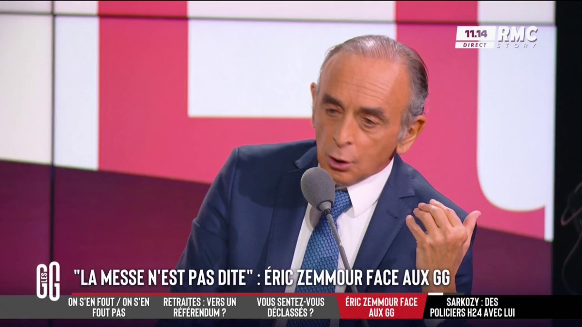 🎙️ Eric Zemmour : "J'ai compris que je m'imprégnais de la culture chrétienne parce que je devenais Français. Si on veut vraiment être Français, on doit s'imprégner de la culture catholique. Ça ne veut pas dire qu'on doit se convertir." #GGRMC
