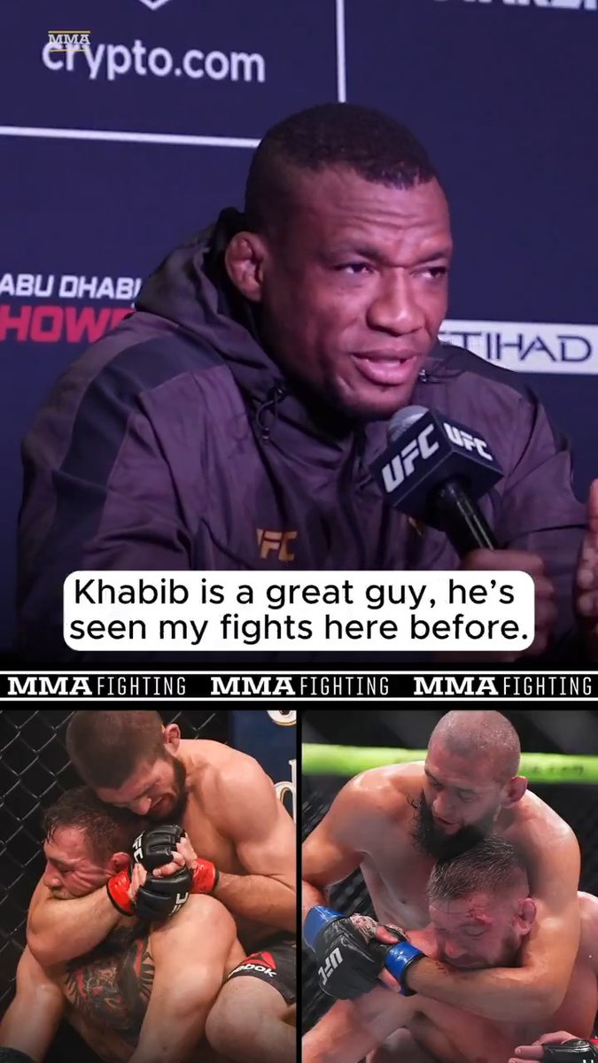 Jailton Almedia says it's an "honor" to hear the comparisons between himself, Khabib Nurmagomedov, and Khamzat Chimaev