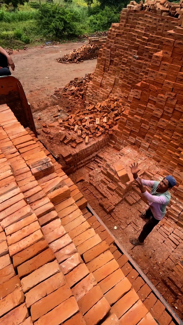 I think this is how we built the pyramids