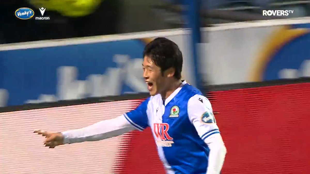 🎯 Yuki Ohashi's second of the campaign 🇯🇵 #ROVvSHU | #Rovers 🔵⚪️