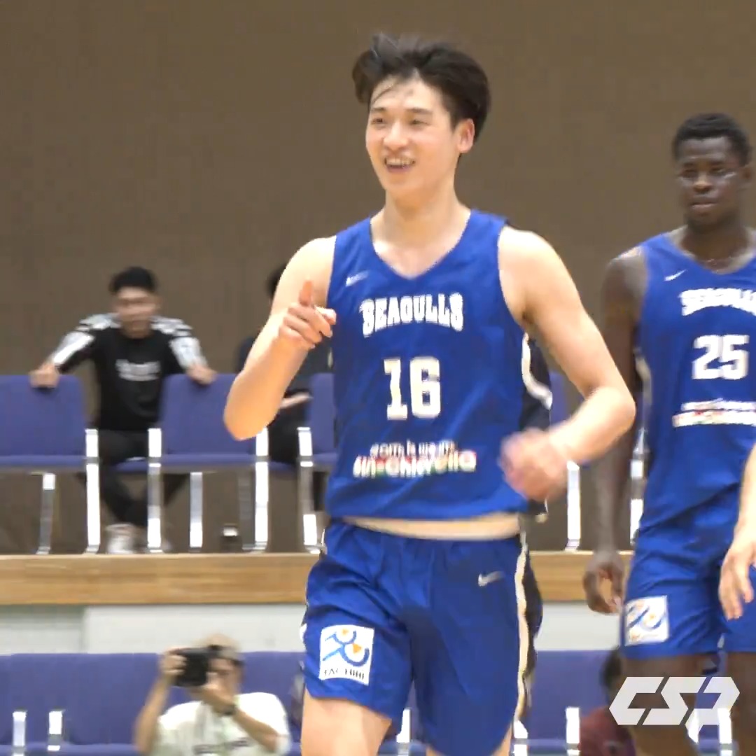 ◆東海大学のバックカット 試合終盤で見事なバックカット バックカットは ・味方と意思を合わせる ・パスのタイミングに合わせる まさにチームプレー ディフェンスに捕まらない位置に合わせる＝オフボールの合わせの原理 #バックカットの体系化