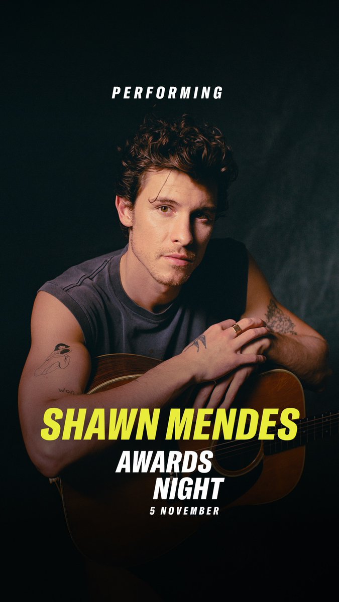 There’s nothing holding us back – ShawnAccess joins the line-up for Awards Night! #EarthshotRio 5 November