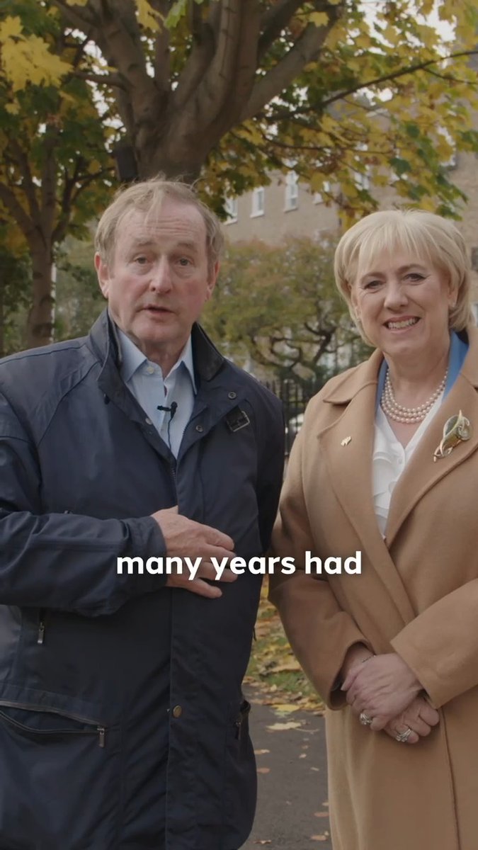 So grateful to have the support of my former boss and former Taoiseach, Enda Kenny. If elected, I will use my 10 years of experience as a Minister to represent Ireland with pride on the world stage. This Friday, Vote No.1 Heather Humphreys