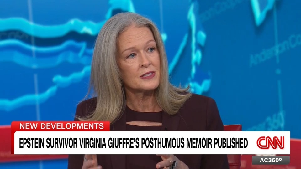"I think she would be very proud and it's a victory for her even after her passing": Amy Wallace, co-author of "Nobody's Girl" details what it was like to work with Epstein survivor Virginia Roberts Giuffre's to write her memoir.