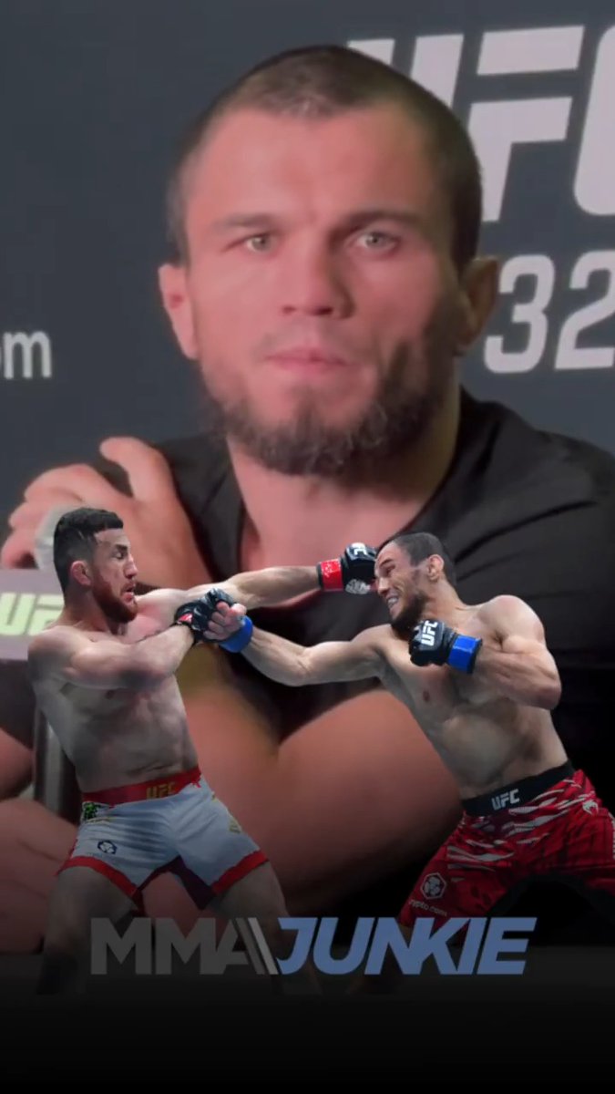 "He knows what's going to happen in next fight." Umar Nurmagomedov thinks "it's funny" how much Merab Dvalishvili dislikes him.