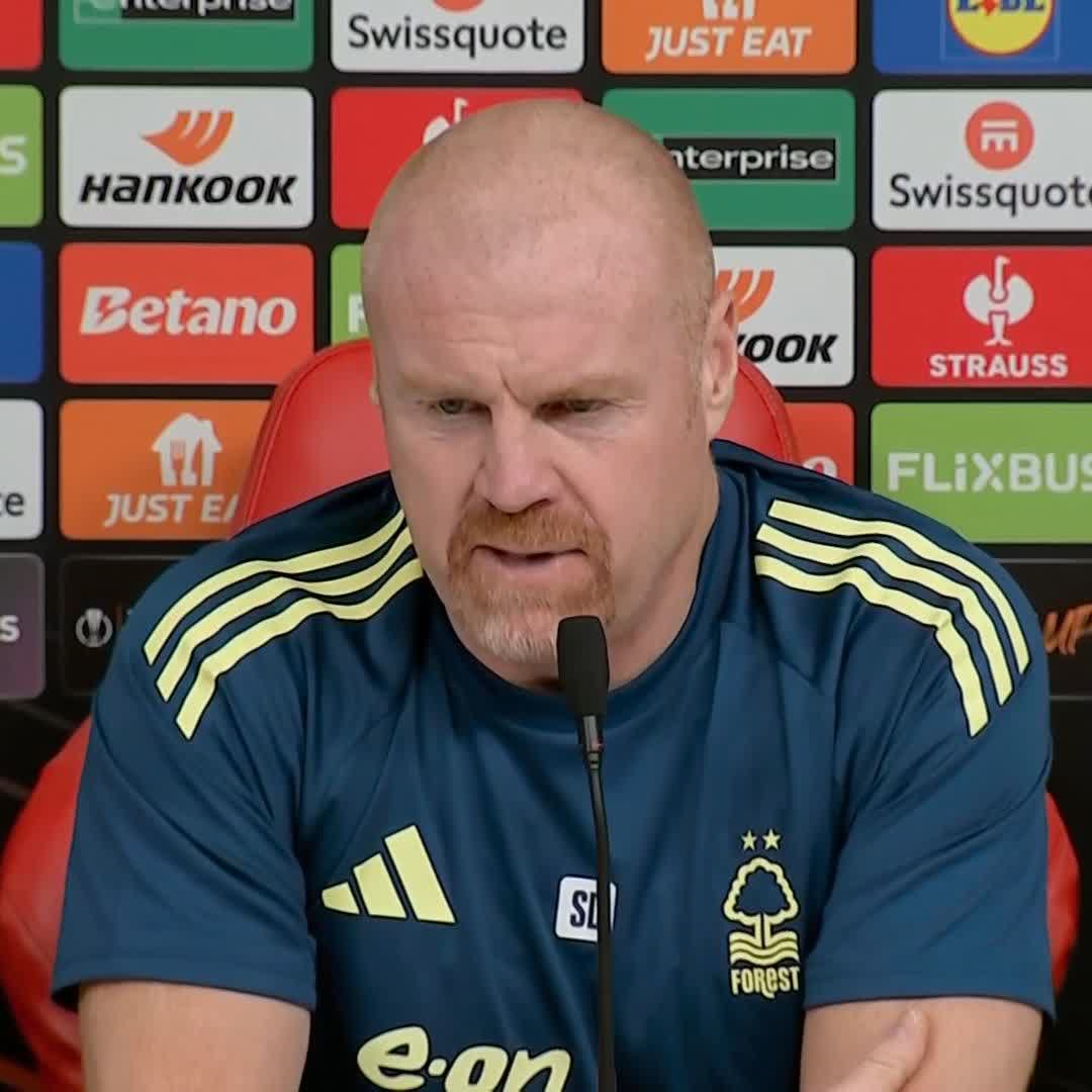 🗣️ "I've got a long history with the club" Sean Dyche on the connection he has with Nottingham Forest after being an apprentice between 1987 and 1990.