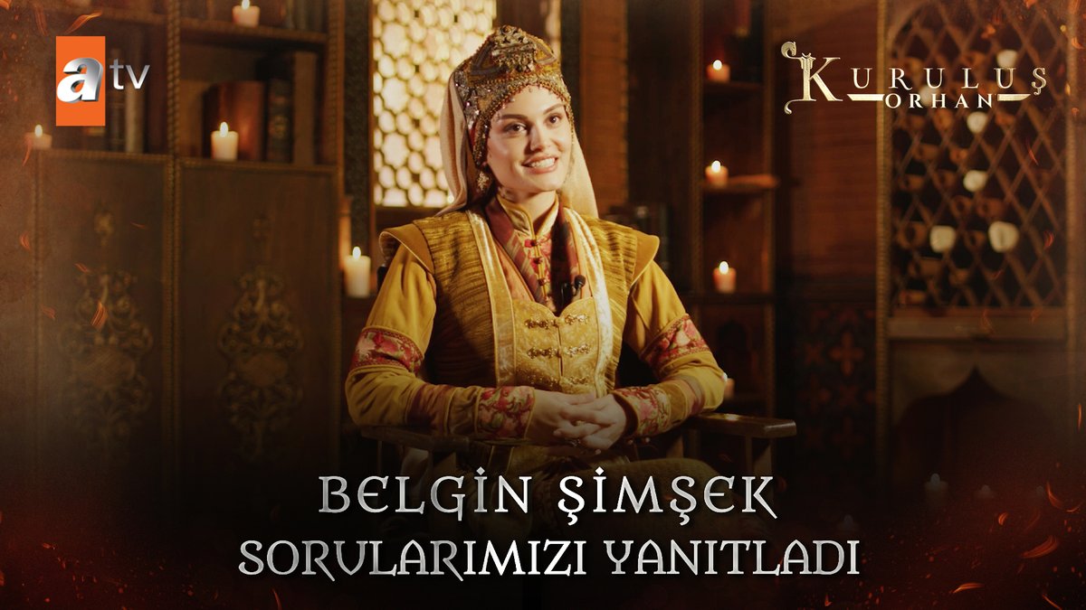 Kuruluş Orhan'ın Gonca Hatun'u Belgin Şimşek karakterin hikayesini anlattı.⚔️ #KuruluşOrhan 29 Ekim Çarşamba saat 20.00'de atv’de. 🔥