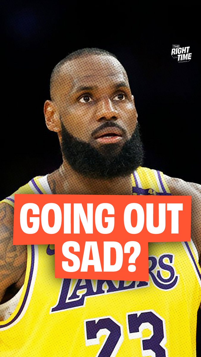 Bomani and Vinnie talk LeBron’s potential final season 💯 “Whether or not you go out sad has a lot to do with how you calibrate our expectations going into whatever the last year is going to be.”