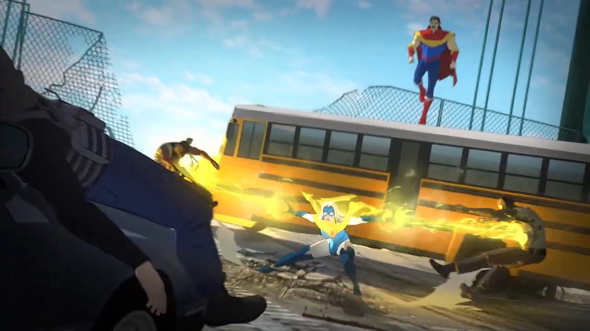 Calling all heroes 🦸 Dispatch, a unique blend of emergency response and superheroics, is out today on PS5: