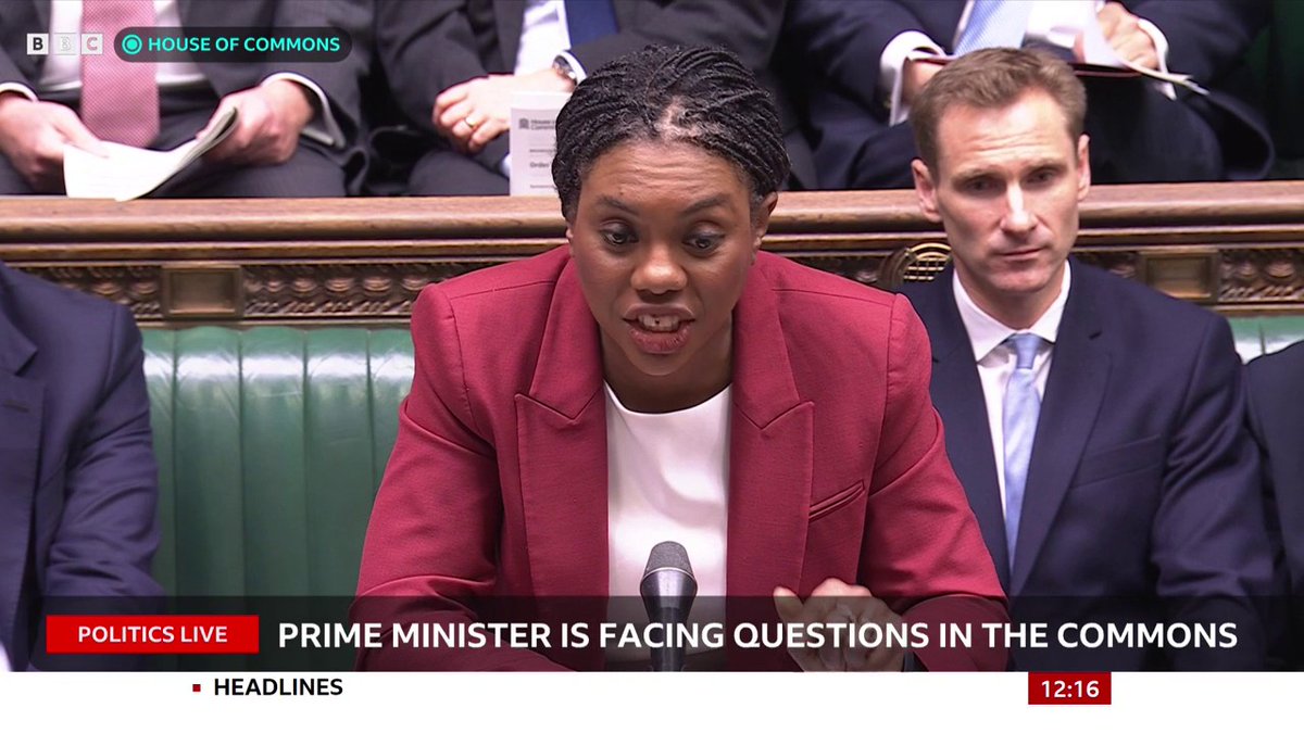 Kemi Badenoch asks the PM why "when he is in a position to do something about it it's always someone else's fault?" "We have done more in the time we've been in office than they did in 14 long years," Keir Starmer says He’s not wrong, either